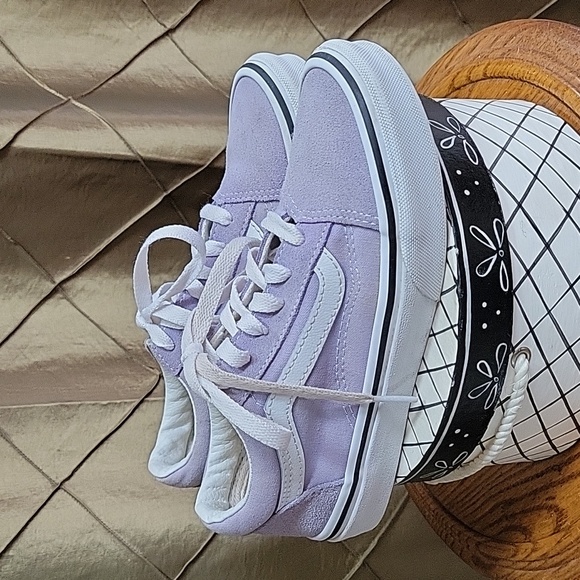 VGUC- Vans Old Skool ‘Languid Lavender’ Canvas & Suede Sneaker - Picture 2 of 8